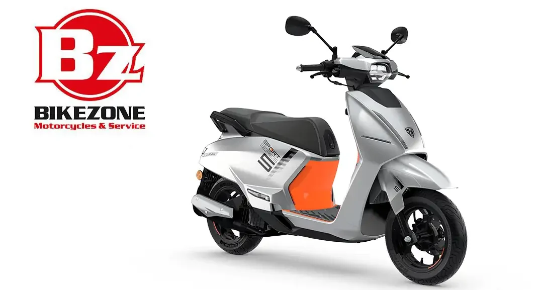 Peugeot Django Evo arancione e bianco